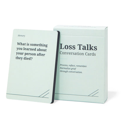 Loss Talks Conversation Cards